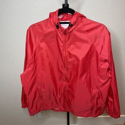 Windbreaker With Zip-away Hood Unisex - Size M