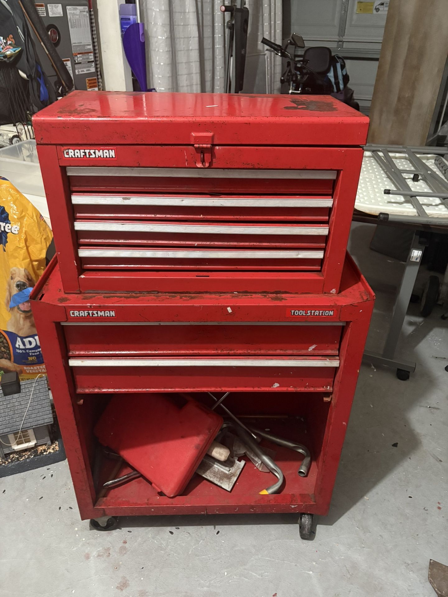 Craftman Tool Box and tools included
