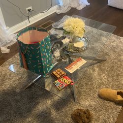 Chrome/Glass Coffee Table 