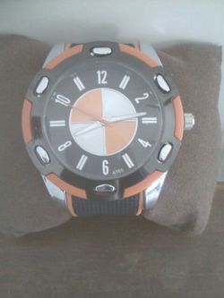 NEW ORANGE BMW STYLE SPORT WATCH