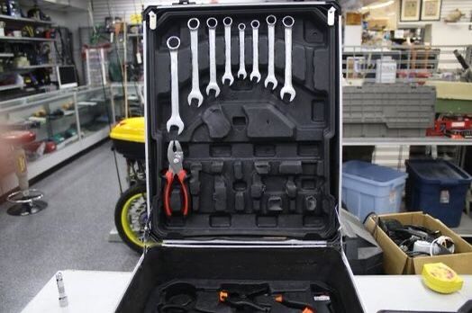 TUFFIOM Tool Box with Tools