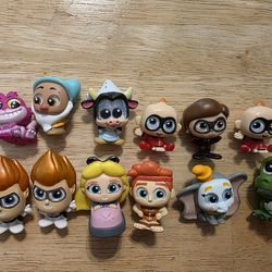 Disney Adorables Lot of 12 Figures