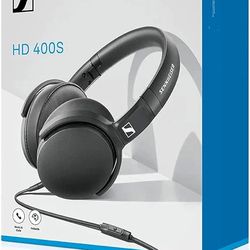 Sennheiser HD 400S Foldable Headphones NEW! Music & Calls. Condition is New In Box.