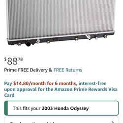 2003 Odyssey Denso Radiator