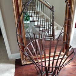 METAL BASKET, GARDEN, WEDDING, SPECIAL EVENTS 