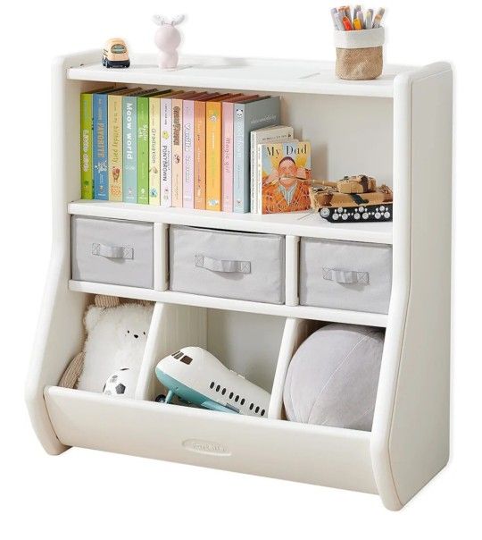 NEW! Fortella Montessori Bookshelf & Toy Organizer 