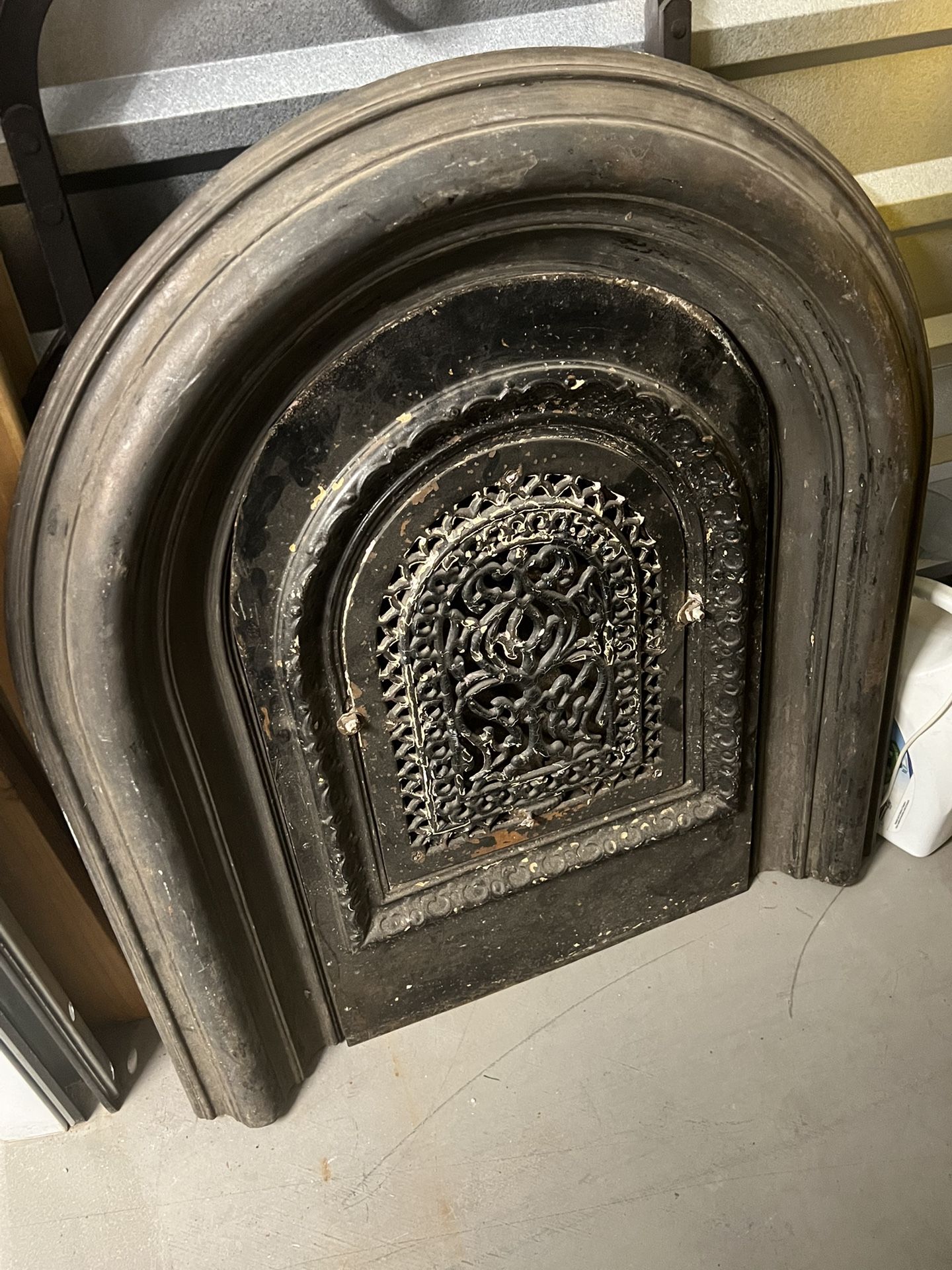 Fireplace Summer Cover Very Old