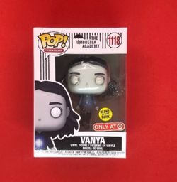 Funko Pop The Umbrella Academy Vanya #1118 Glows In The Dark Target Exclusive.