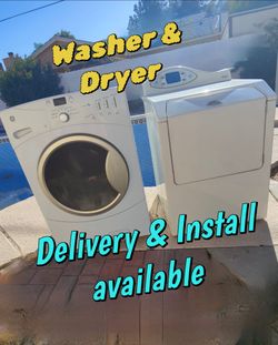 Washer & Dryer large capacity
