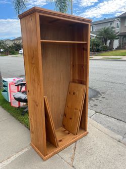 FREE!! Solid Oak Bookshelf