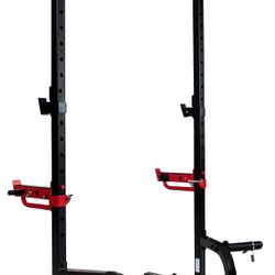 Sunny Health & Fitness Multifunctional Strength Training Home Gym – Complete Workout Equipment with Training Attachments, Optional Squat Stand, Power 
