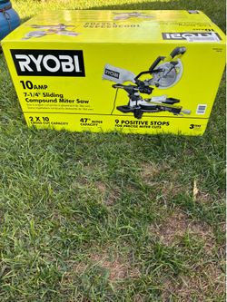 RYOBI 10 Amp 7-1/4 in. Compound Sliding Miter Saw