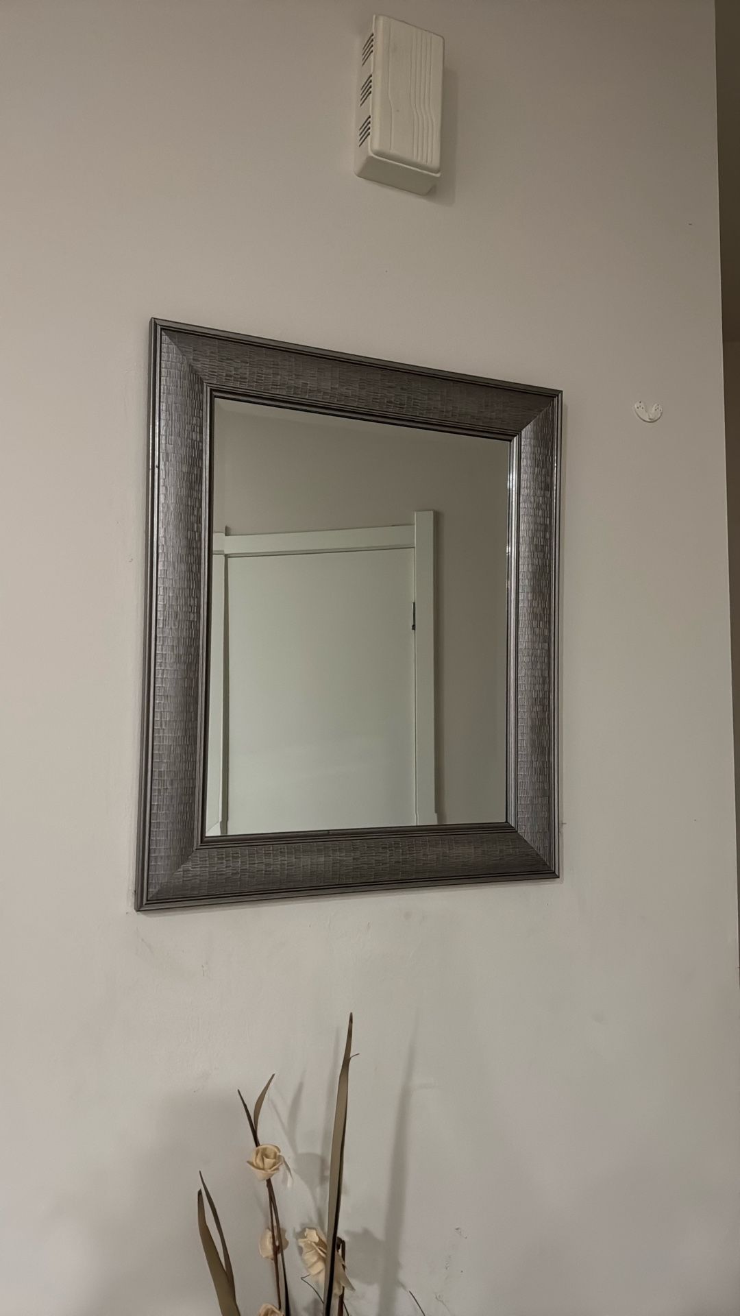 Rectangle grey Frame mirror