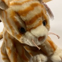 Mary Meyer 11" Flip Flops Striped Tabby Kitty Cat Plush Stuffed Animal