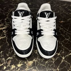 LV Black And White Sneakers