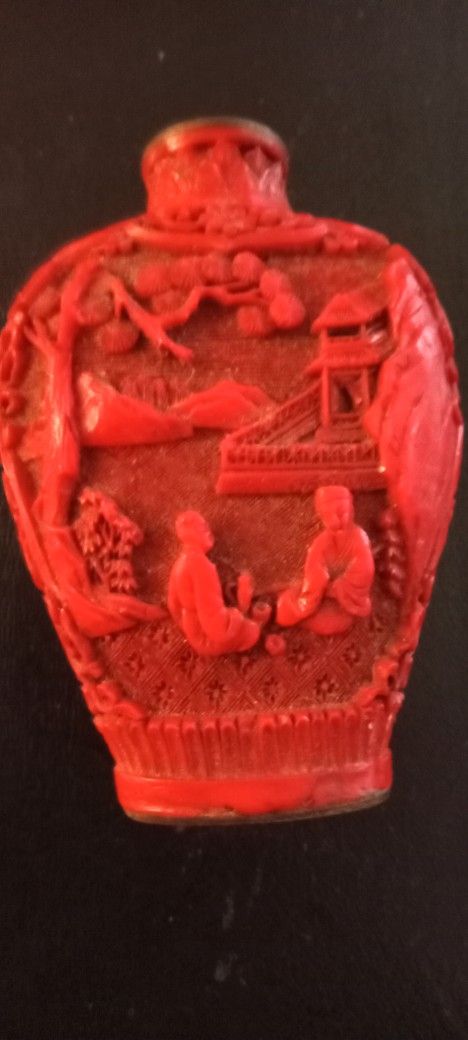 Chinese Carved Snuff Bottle