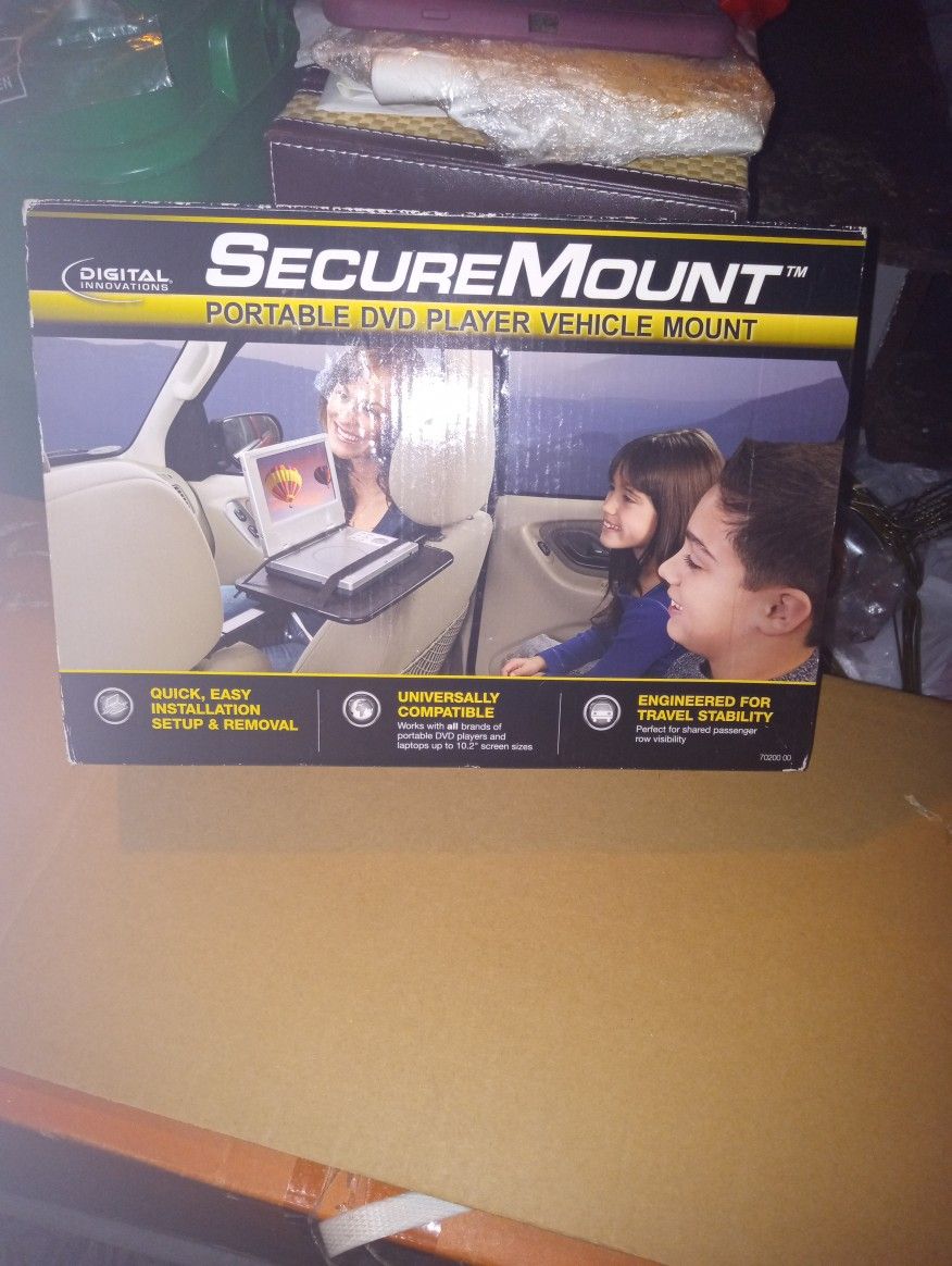 Portable DVD Player Vehicle Mount