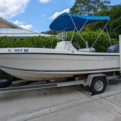 19 Ft Cobia 2012 Both Engine(750 Hrs) And Boat 