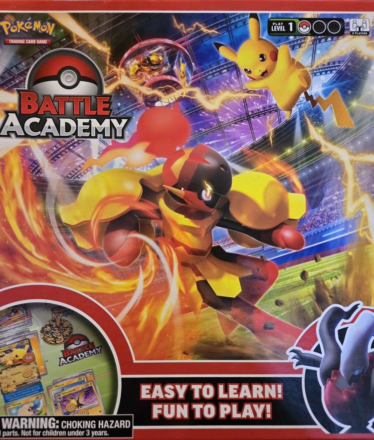 POKEMON Battle Academy Board Game And Trading Cards