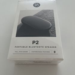New/sealed Bang & Olufsen Beoplay P2 Bluetooth Speaker