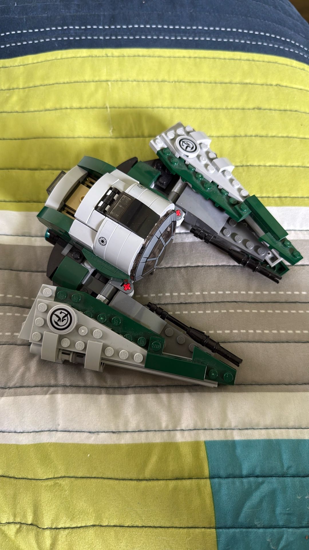 Lego 2017 Yoda Starship Fully Built (starship Only)