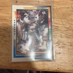 Emmitt Smith running back card 1992 AAA sports 161