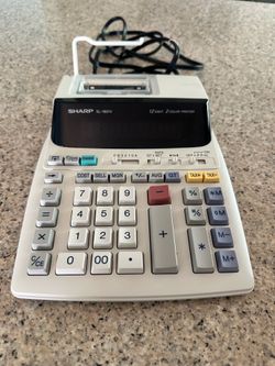 Sharp Electronic Printing Calculator