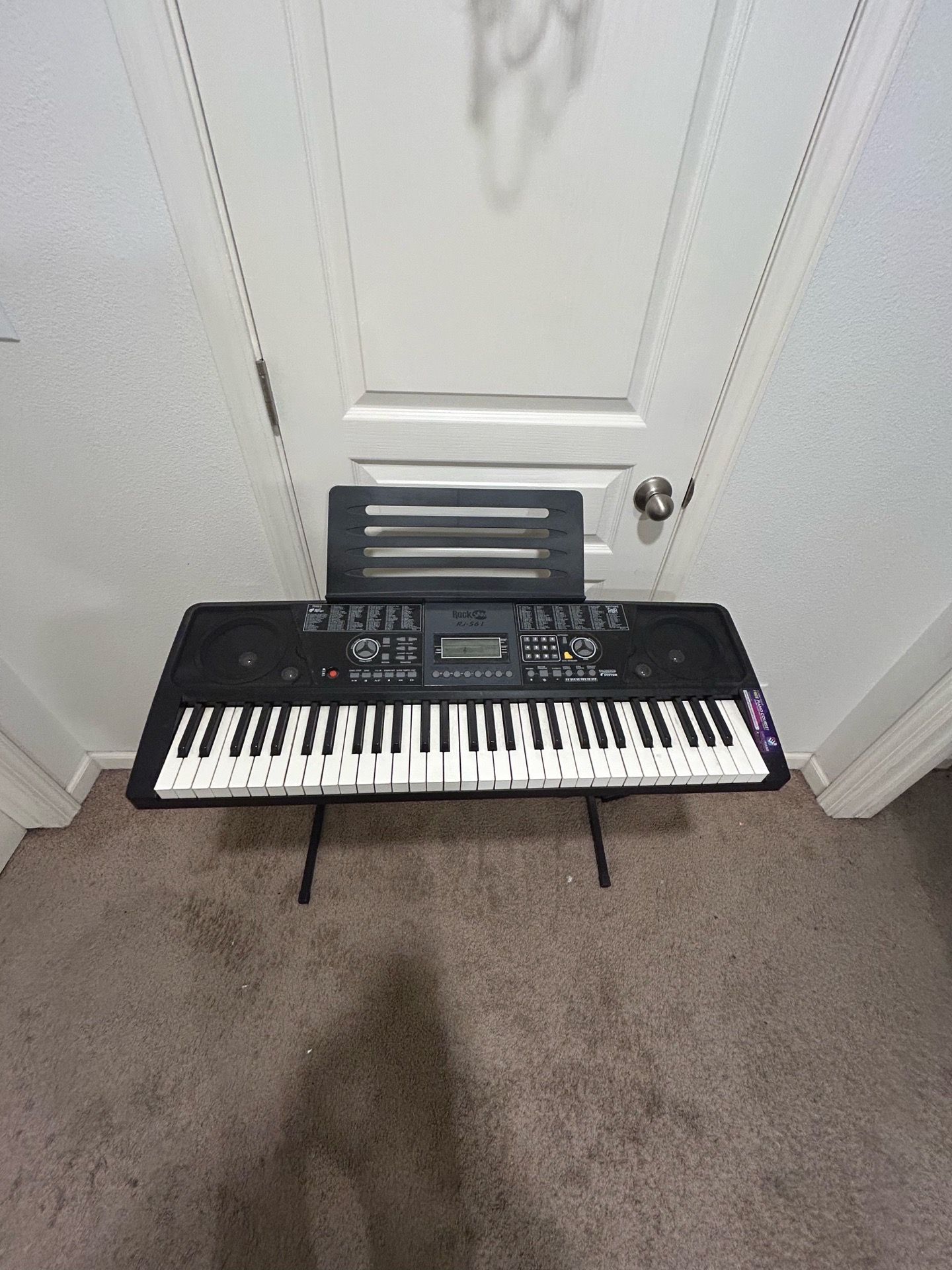 Rock jam keyboard