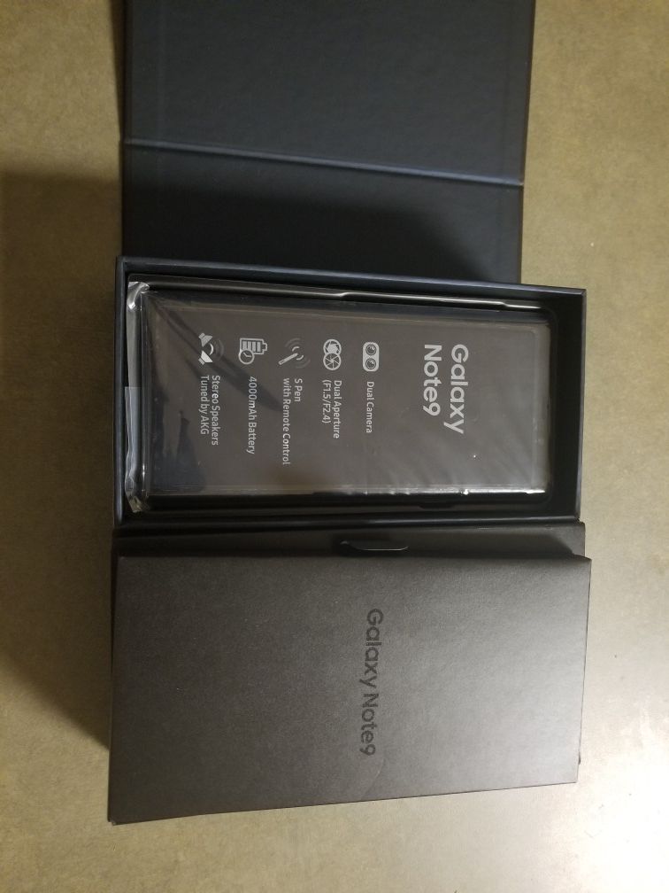 Samsung Galaxy Note 9 factory unlocked