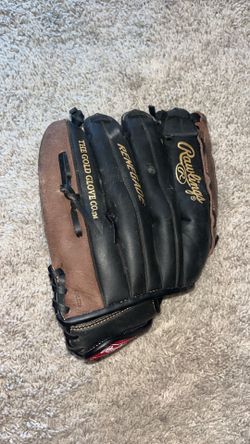 Rawlings Renegade Series R125BRB 12.5" left hand Throw Baseball Glove Black & Tan