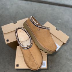  UGG Tasman Chestnut Shoes Slippers Sandals Youth Sizes