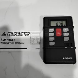 Compumeter SW 104J Tape Measure. Battery powered distance tape measure