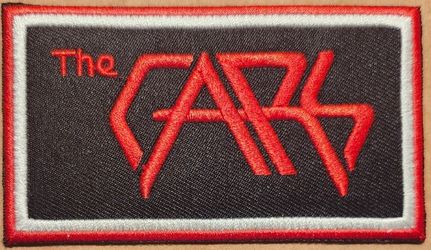 The Cars embroidered Iron on patch