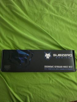 SUB ZERO GAMING KEYBOARD WRIST REST