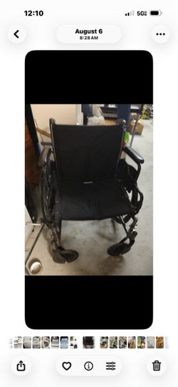 Standard Folding Wheelchair