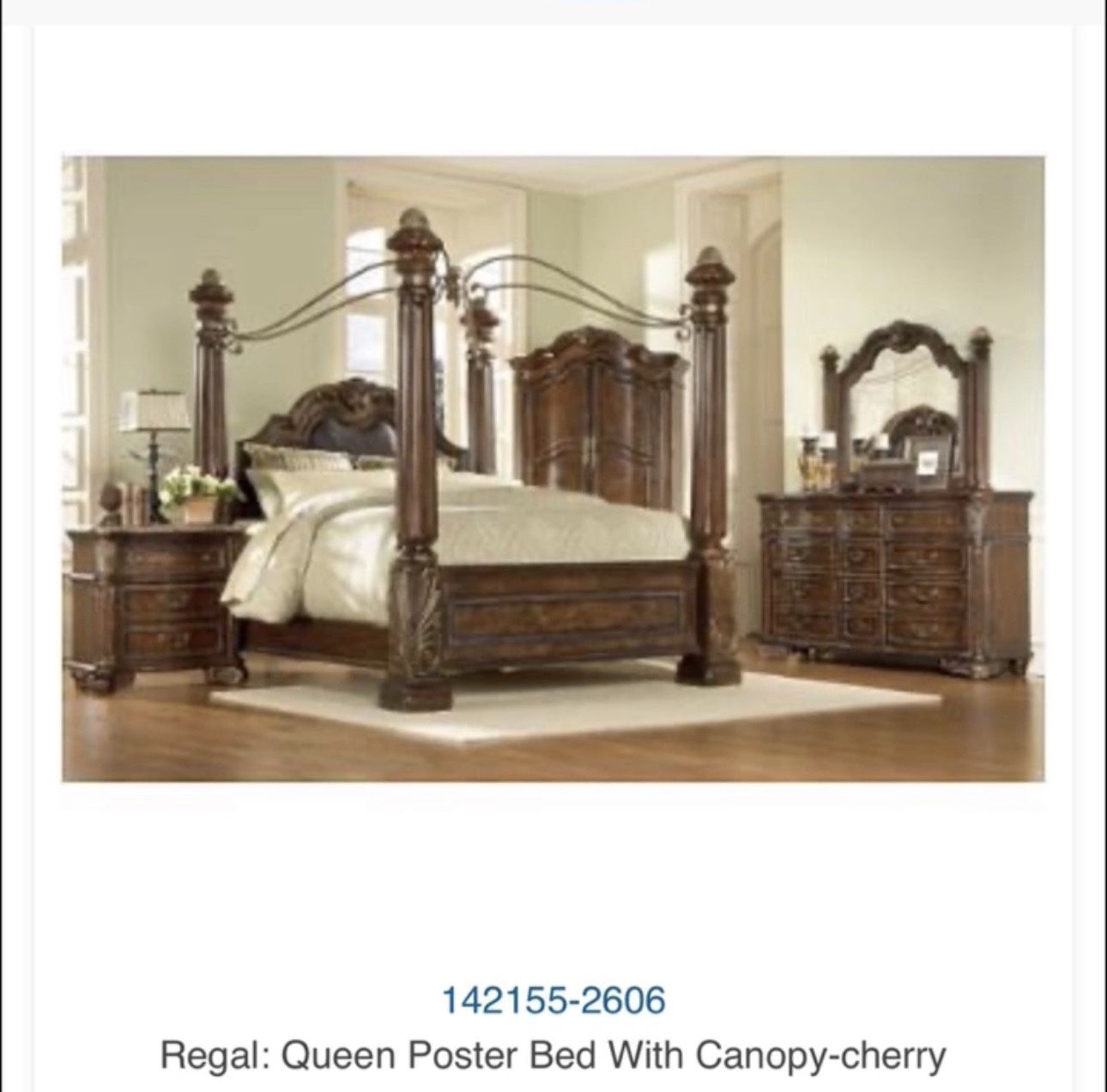 Classic Michael Amini bedroom set