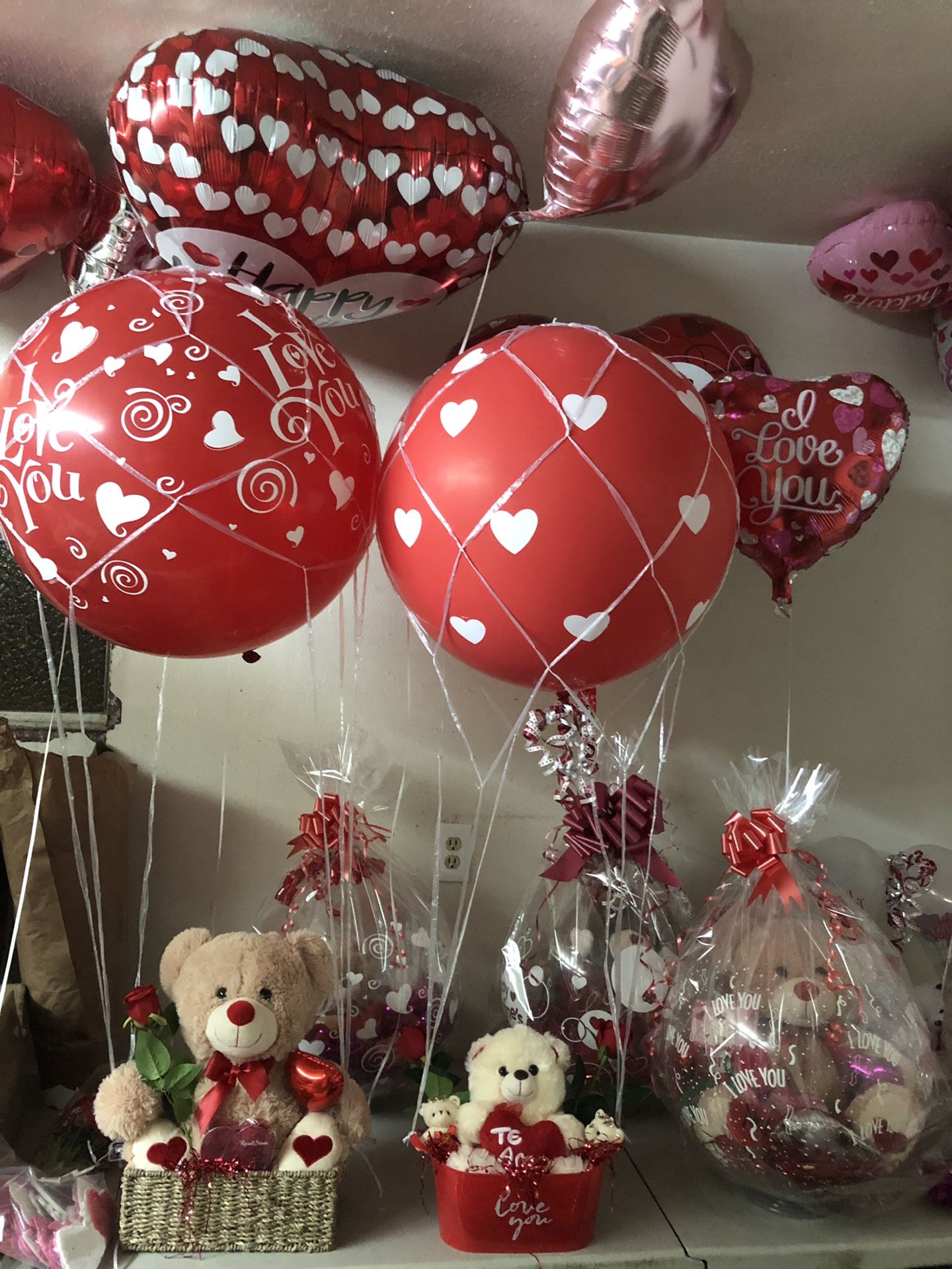 Valentine’s balloons