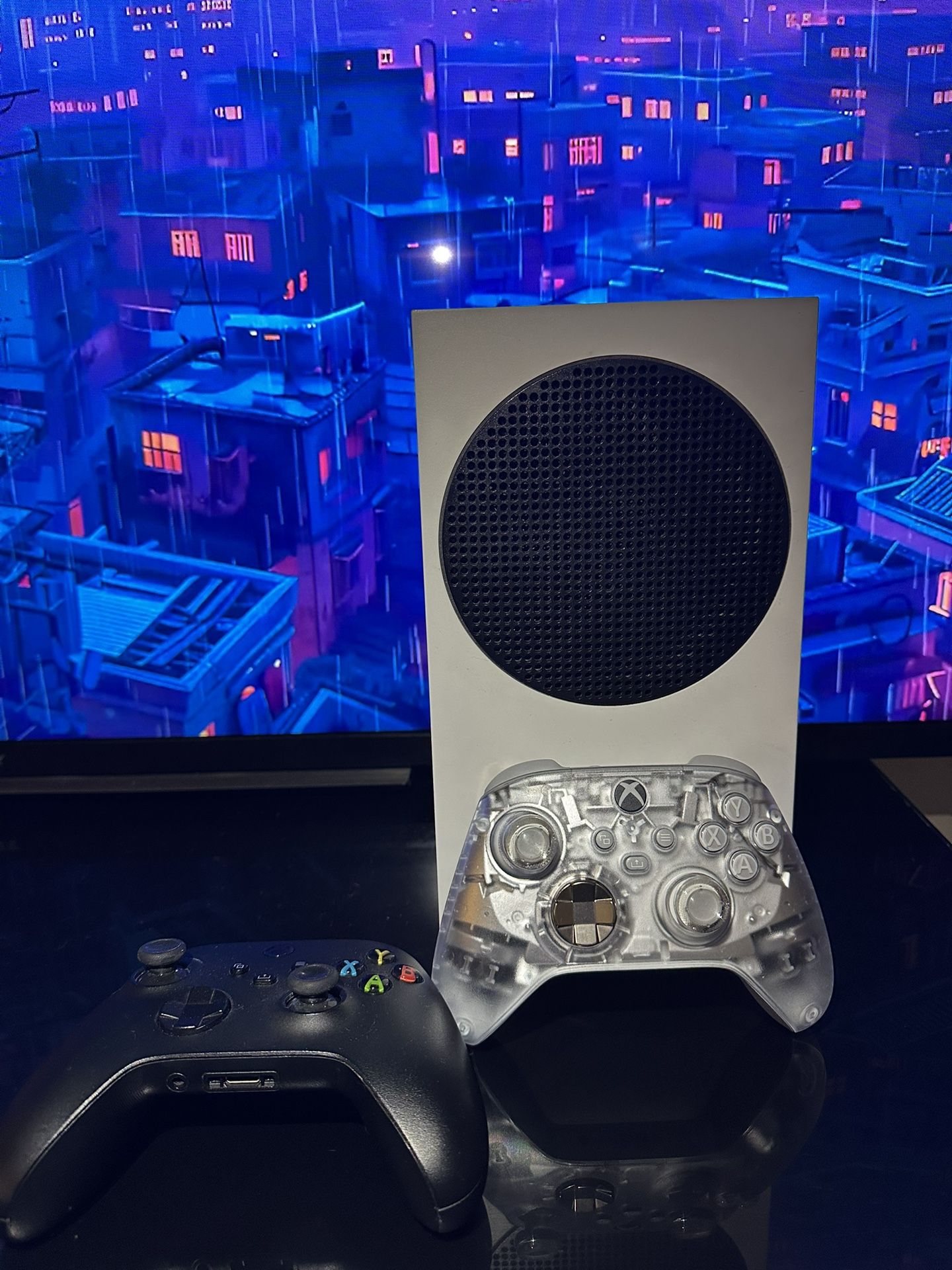 Xbox Series S Digital - 512 GB White ( 2 controllers )