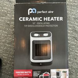 10” Oscillating Ceramic Heater