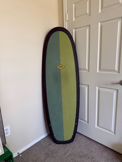 5’4” Foam Almond Surfboard