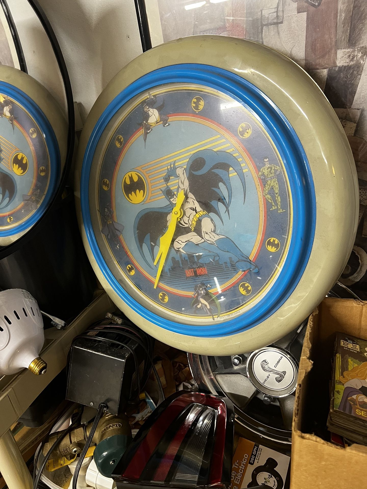 Vintage Batman Clock