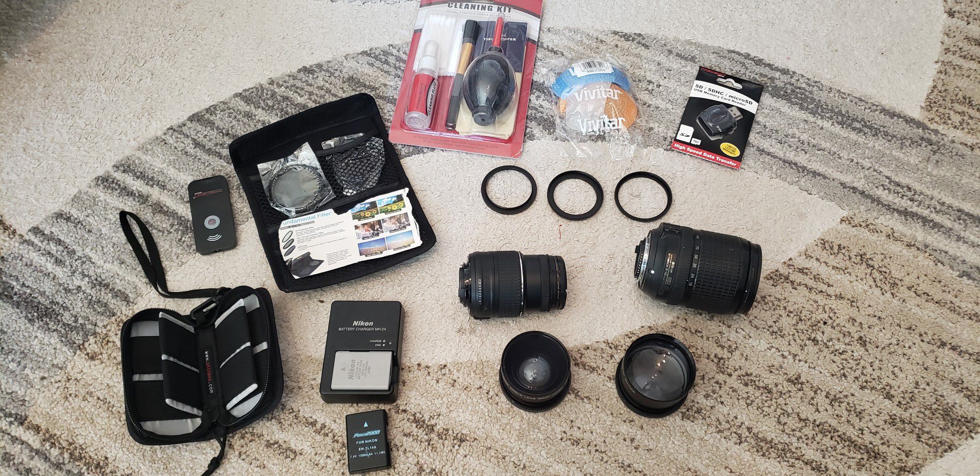 Nikon lenses and accessories for DSLR cameras