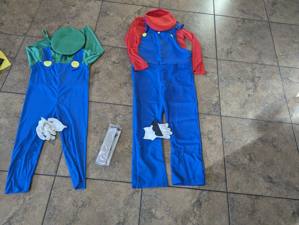 Mario And Luigi Halloween Costume