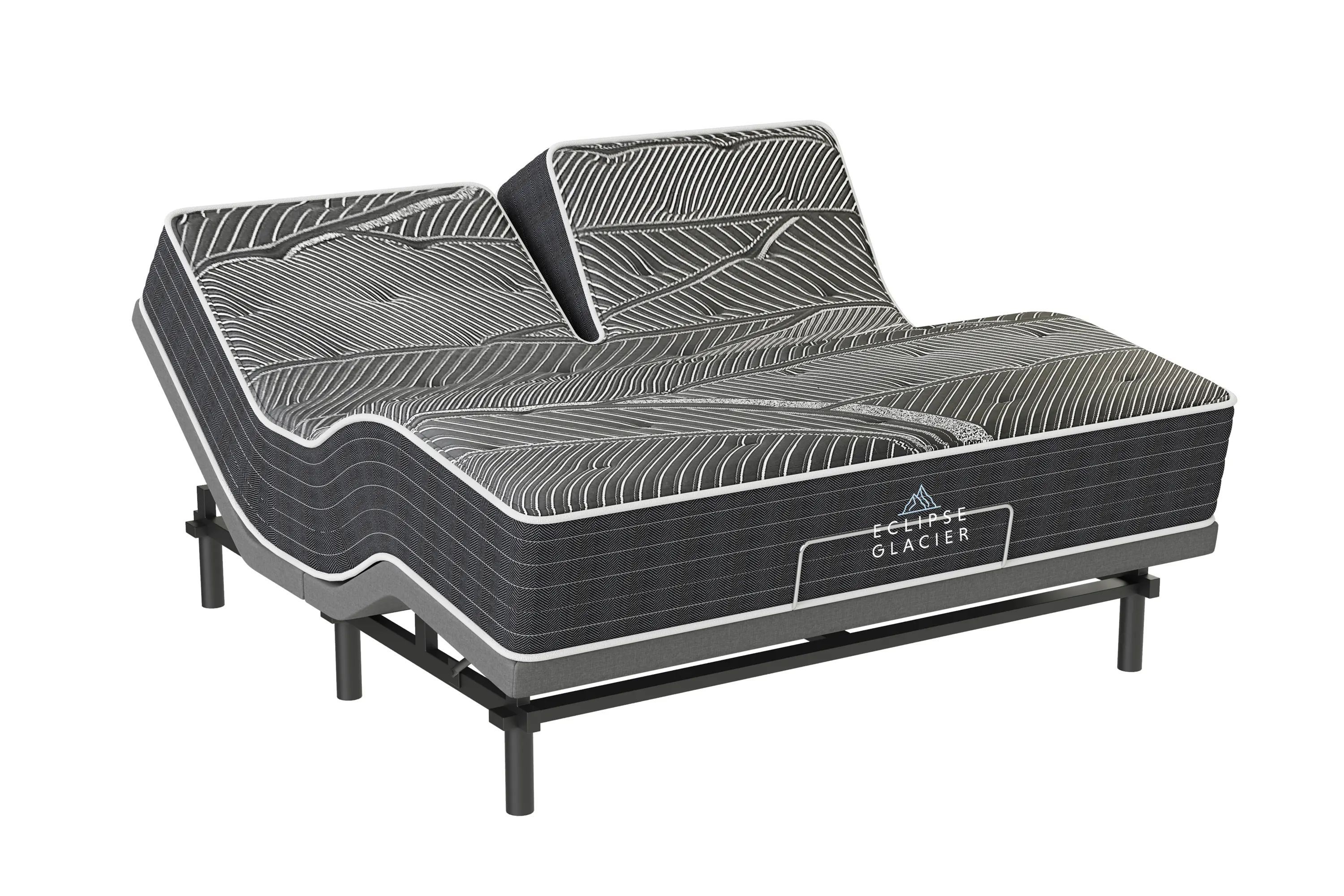 Queen Eclipse Glacier Black Ice Mattress