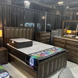 Upholsters Bed Queen Beds Wood