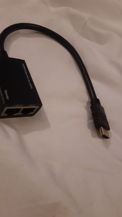 HDMI EXTENDER BY CAT5e