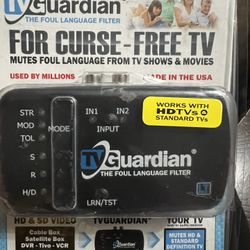 Tvguardian The Foul Language  Filter For Curse Free Tv