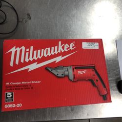 Milwaukee 18 Gauge Metal Shear 6852-20 