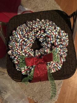 12” Ribbon Wreath