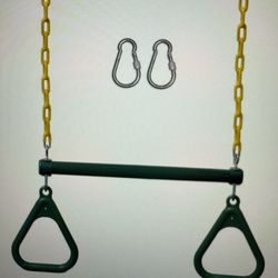 Jungle Gym Trapeze Swing bar and hangars